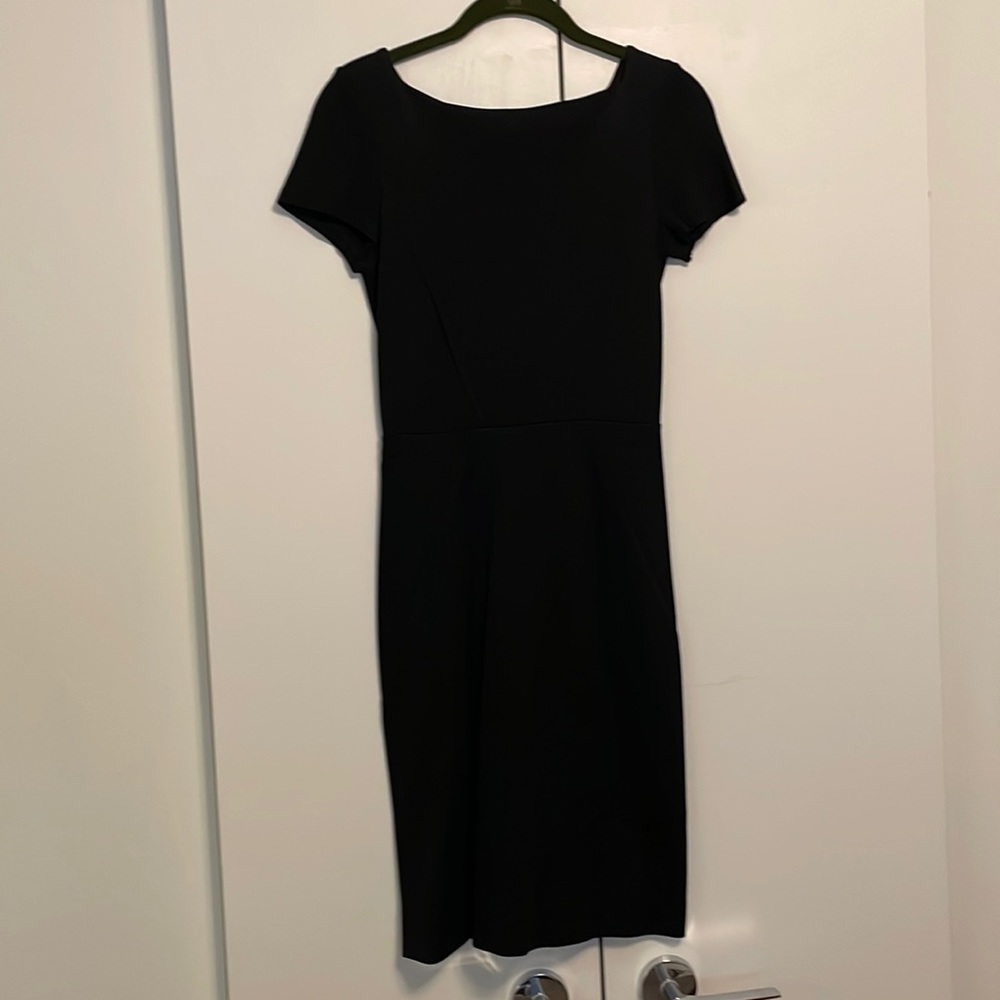 Banana Republic black stretch dress